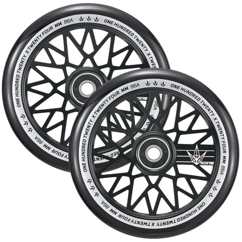 Envy 120mm Diamond Hollow Core Black/Black Scooter One Wheel 5150 Skate Shop