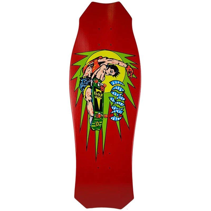 Hosoi 10.25" x 30.25" Rocket Air Red Skateboard Deck 5150 Skate Shop