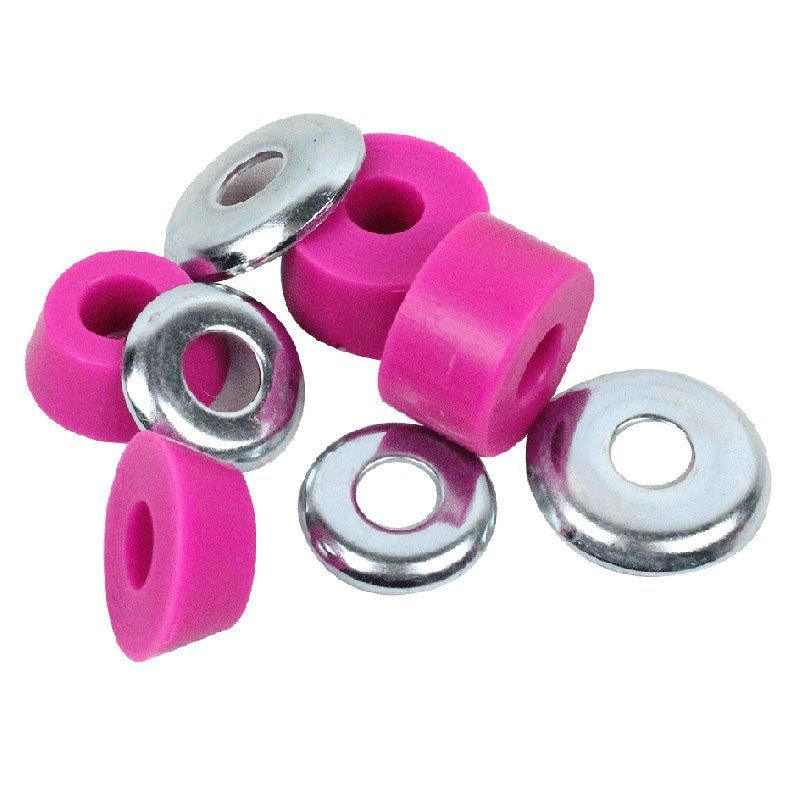 Krux Trucks (96a) Super Hard Worlds Best Cushions Pink Skateboard Bushings 5150 Skate Shop