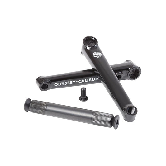 Odyssey Calibur v2 (Rustproof Black) 160mm Rust Proof Black (RHD/LHD) Bicycle Cranks-5150 Skate Shop