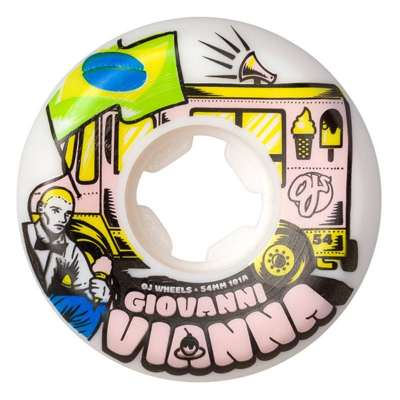 OJ 54mm 101a Giovanni Vianna Elite Hardline Skateboard Wheels 4pk 5150 Skate Shop
