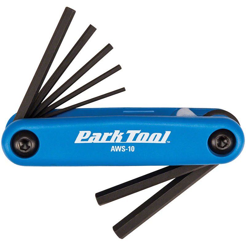 Park Tool AWS-10 Metric Folding Hex Wrench Set 5150 Skate Shop