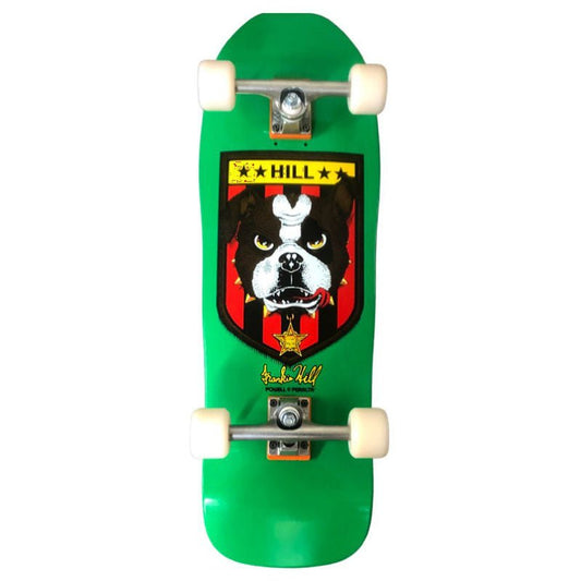 Powell Peralta 10" x 31.5" Frankie Hill Bulldog Green Custom Complete Skateboard-5150 Skate Shop
