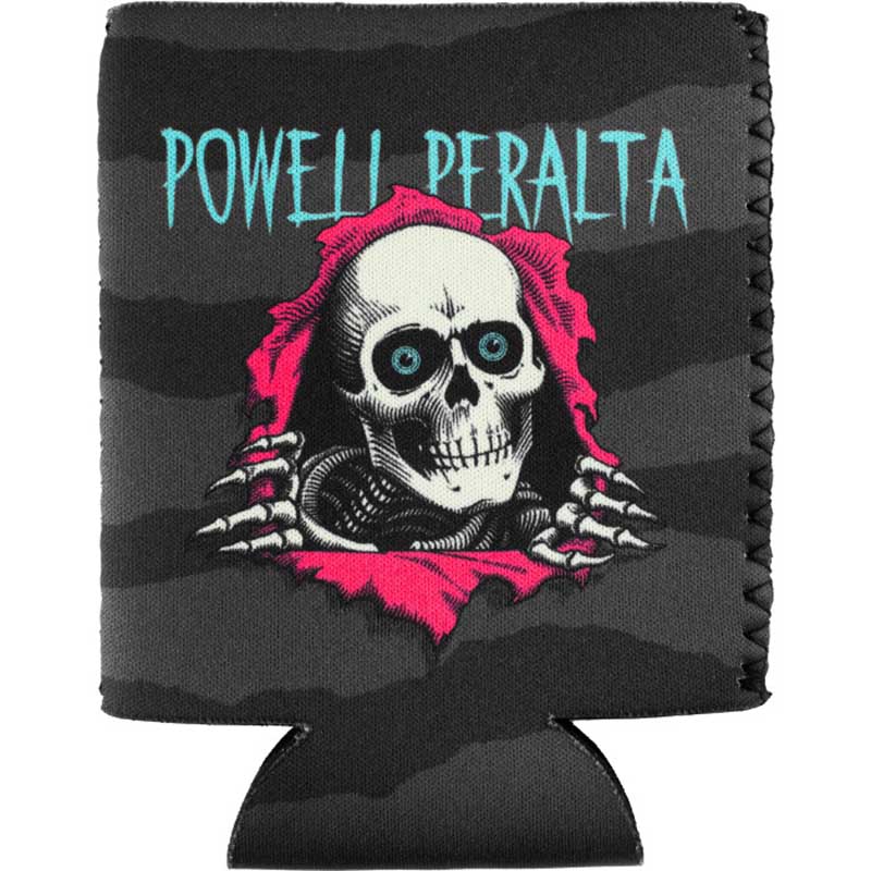 Powell Peralta Ripper Boneite Can Cooler Black/Pink 5150 Skate Shop