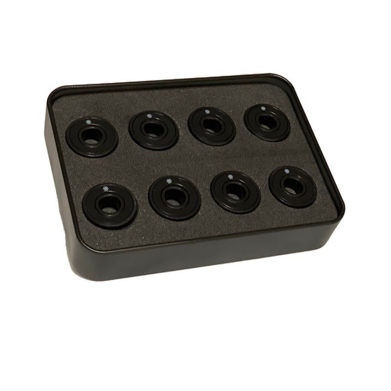 Quantum Atoms Ceramic Hybrid Series Skateboard Bearings (8 Pack) 5150 Skate Shop
