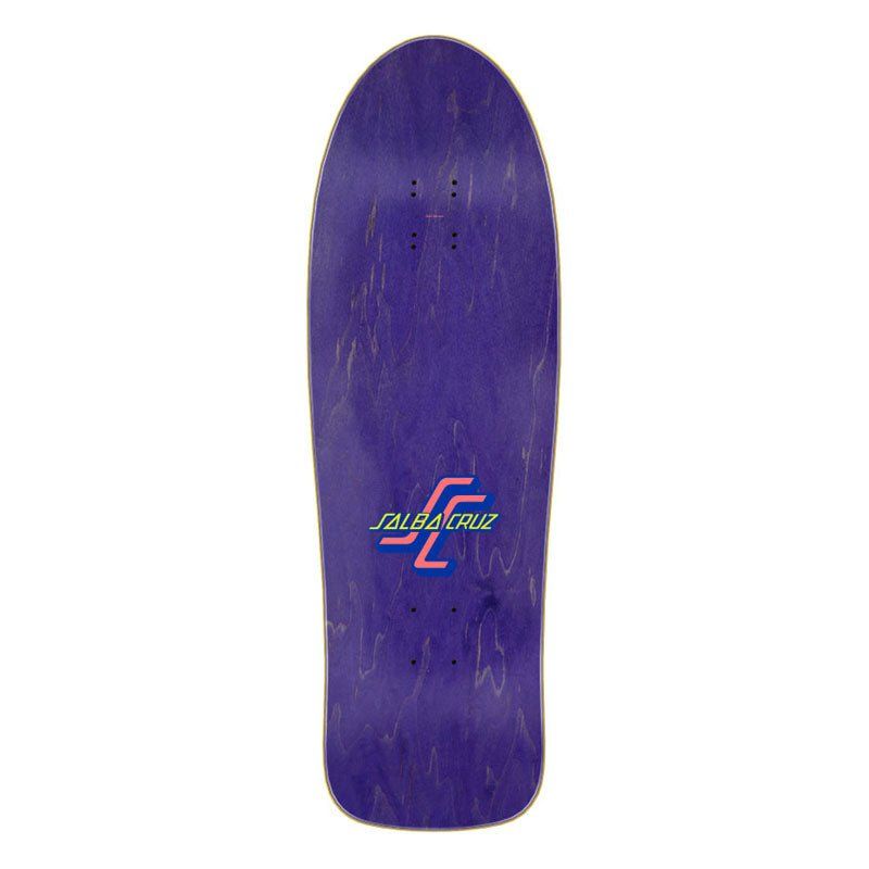 Santa Cruz 10.09" x 31.97" Salba Baby Stomper Reissue Skateboard Deck 5150 Skate Shop