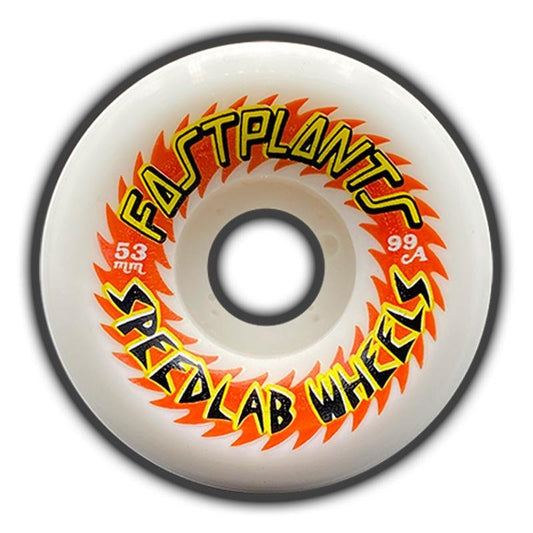 Speedlab 53mm 99a Fastplants Skateboard Wheels 4pk-5150 Skate Shop
