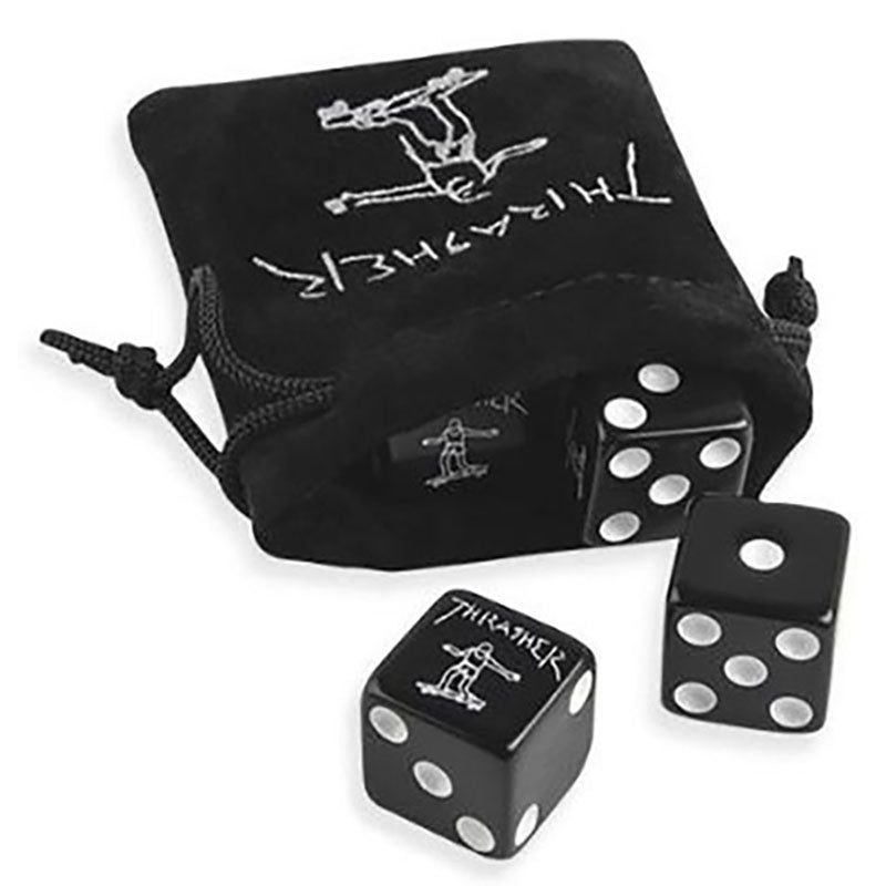 Thrasher Skateboard Magazine DICE SET 5150 Skate Shop