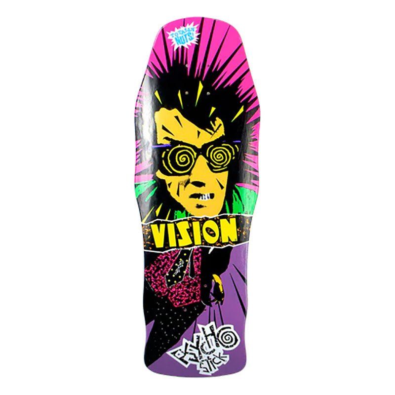 Vision 10" x 30" Original Psycho Stick PURPLE DIP Skateboard Deck 5150 Skate Shop
