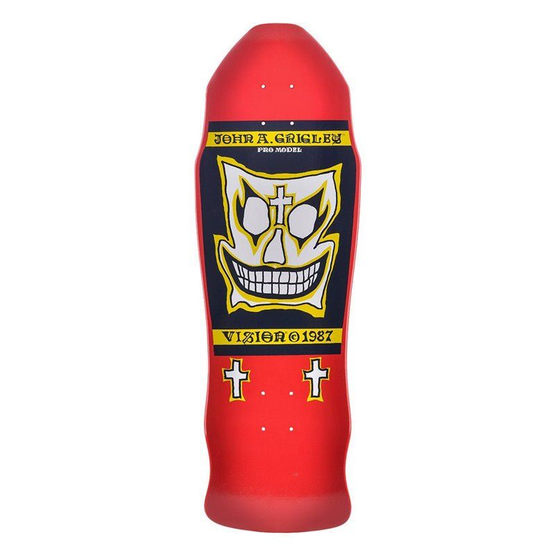 Vision 9.5" x 30" Grigley I (RED DIP) Skateboard Deck 5150 Skate Shop