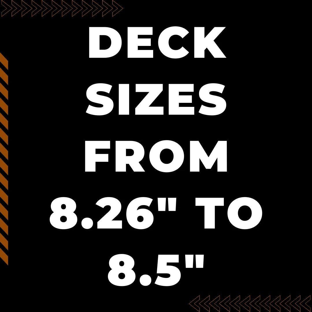 Popsicle Skateboard Decks Bigger Than Size 8.26" to 8.5" 5150 Skate Shop