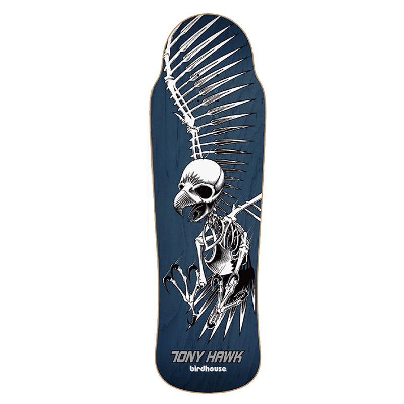 Birdhouse 9.75" TONY HAWK FULL SKULL 2 SHAPED Skateboard Deck