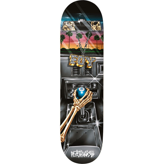 Deathwish 8.0" x 31.5" JAMIE FOY SAMBORGINI SHIFTER Skateboard Deck
