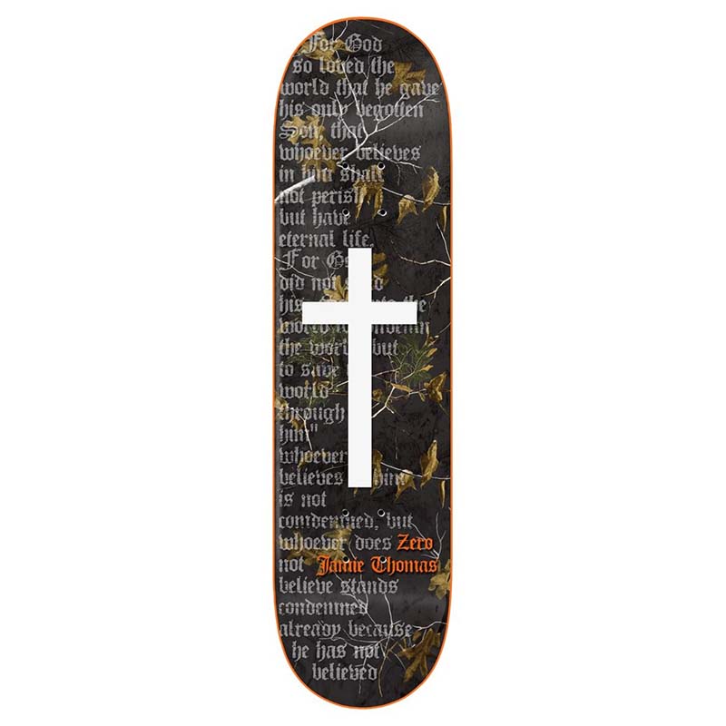Zero 8.25" THOMAS CROSS REAL TREE 2 Skateboard Deck
