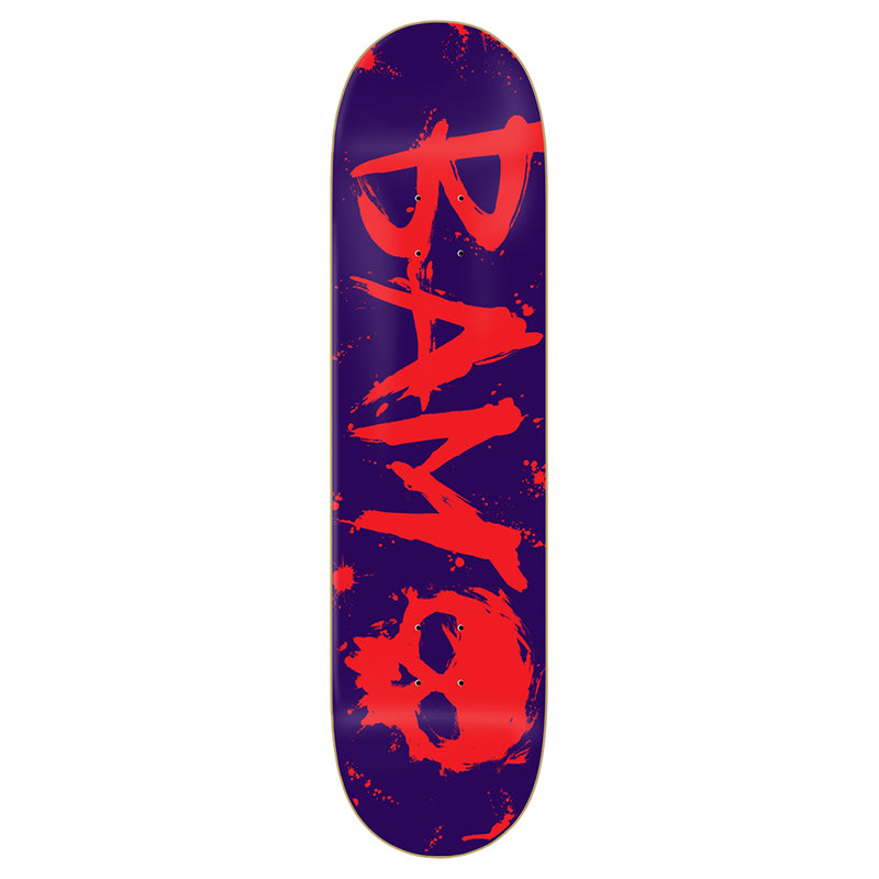 Zero 8.25" BAM 3 PURPLE BLOOD Skateboard Deck