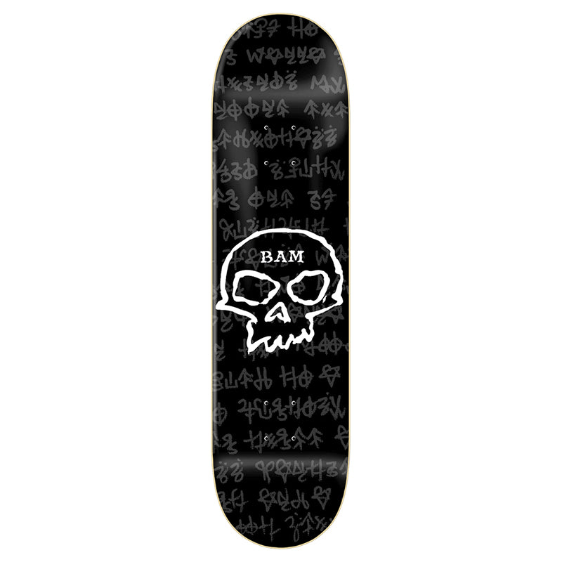 Zero 8.25" BAM 3 STIGOI SKULL Skateboard Deck