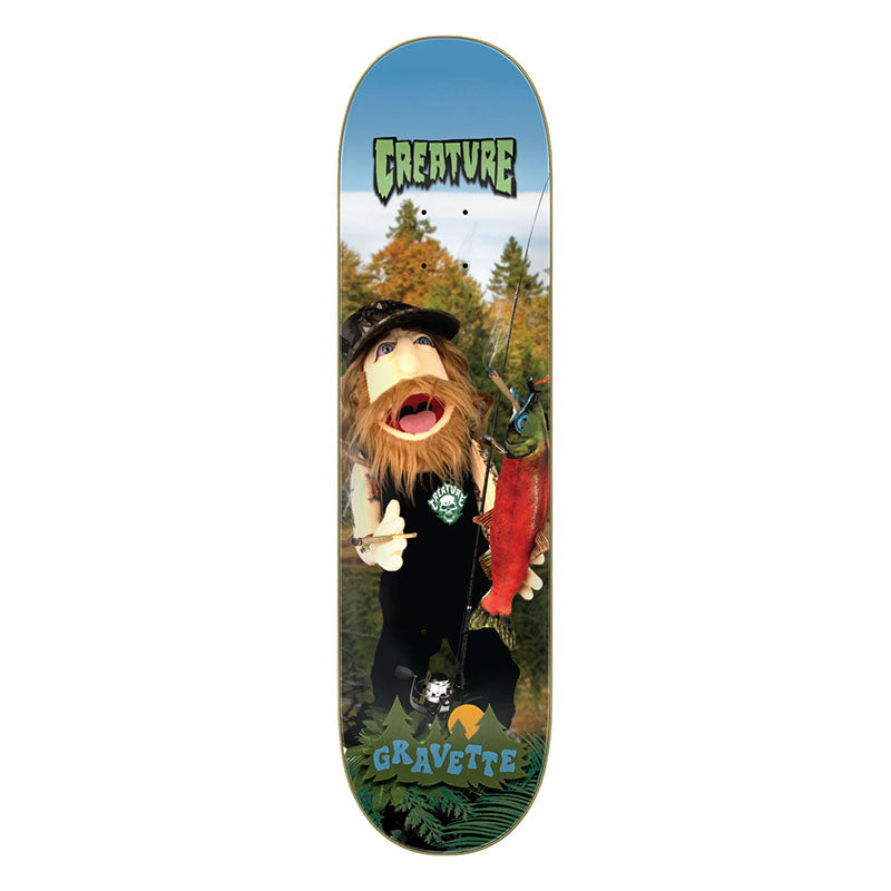 Creature 8.3" David Gravette Fuzzy Fiends Skateboard Deck