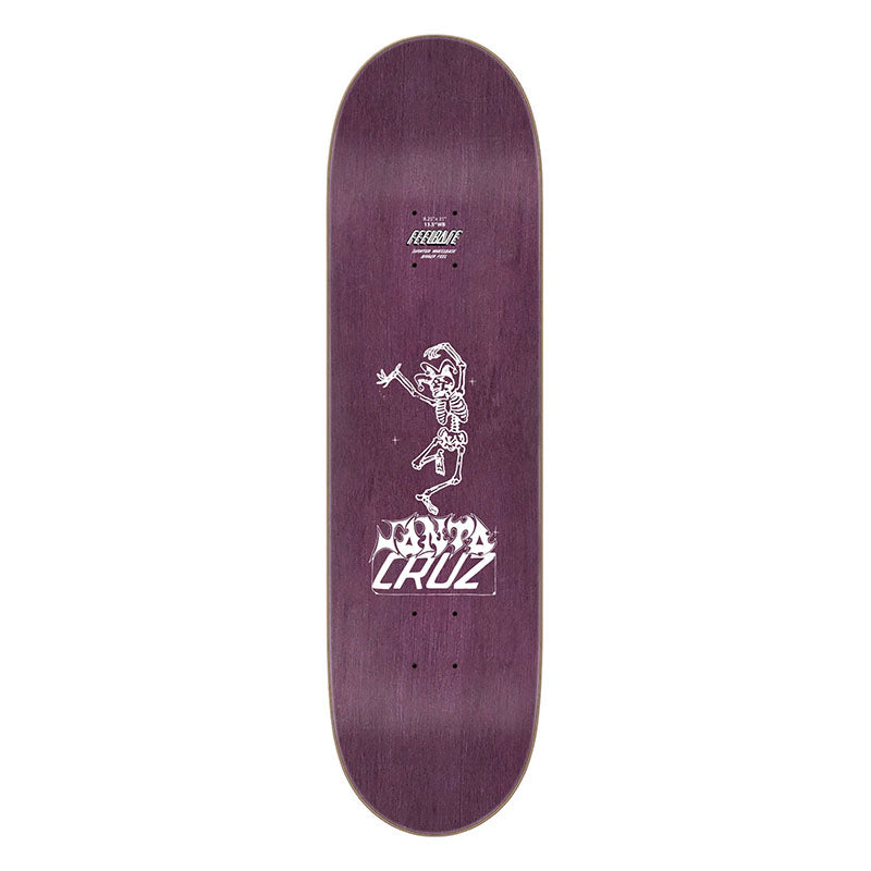 Santa Cruz 8.25" x 31.00" Delfino Puppet Master FeelBase Pro Skateboard Decks