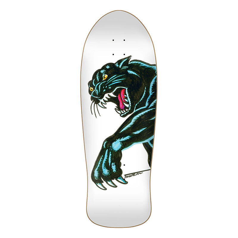 Santa Cruz 10.54" Natas Kaupas Sketch Panther Reissue Skateboard Deck (August 2026 Release)