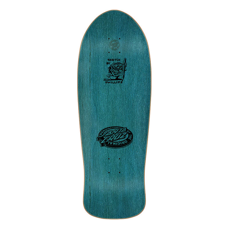 Santa Cruz 10.54" Natas Kaupas Sketch Panther Reissue Skateboard Deck (August 2026 Release)