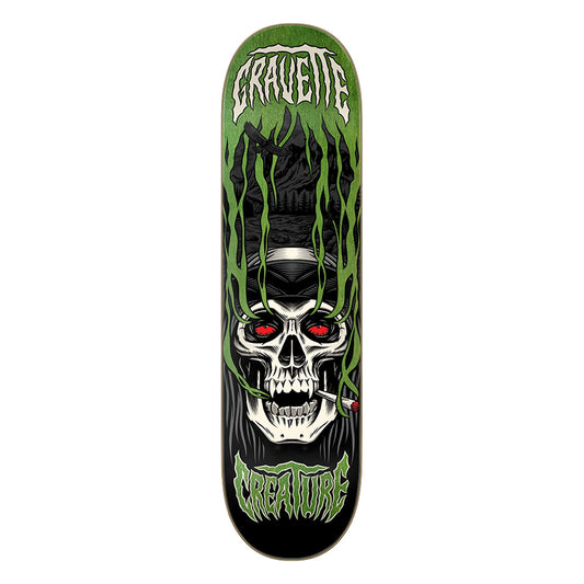 Creature	8.3" x 32.2" Gravette Hippie Skull IV Pro Skateboard Decks