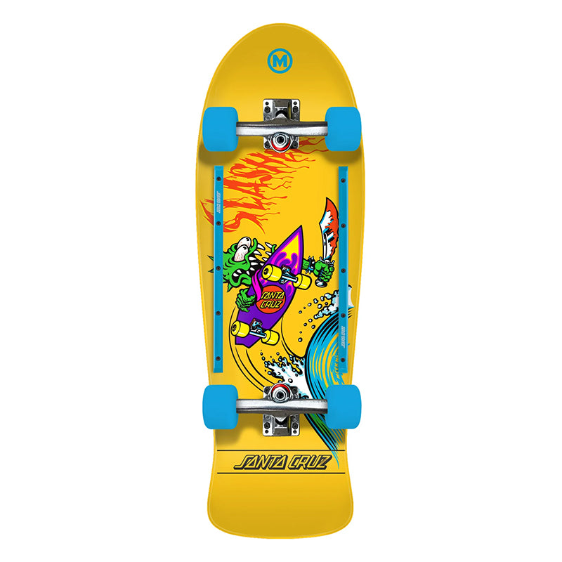 Santa Cruz Meek OG Slasher 10.1" x 31.13"  Reissue Cruzer Skateboard