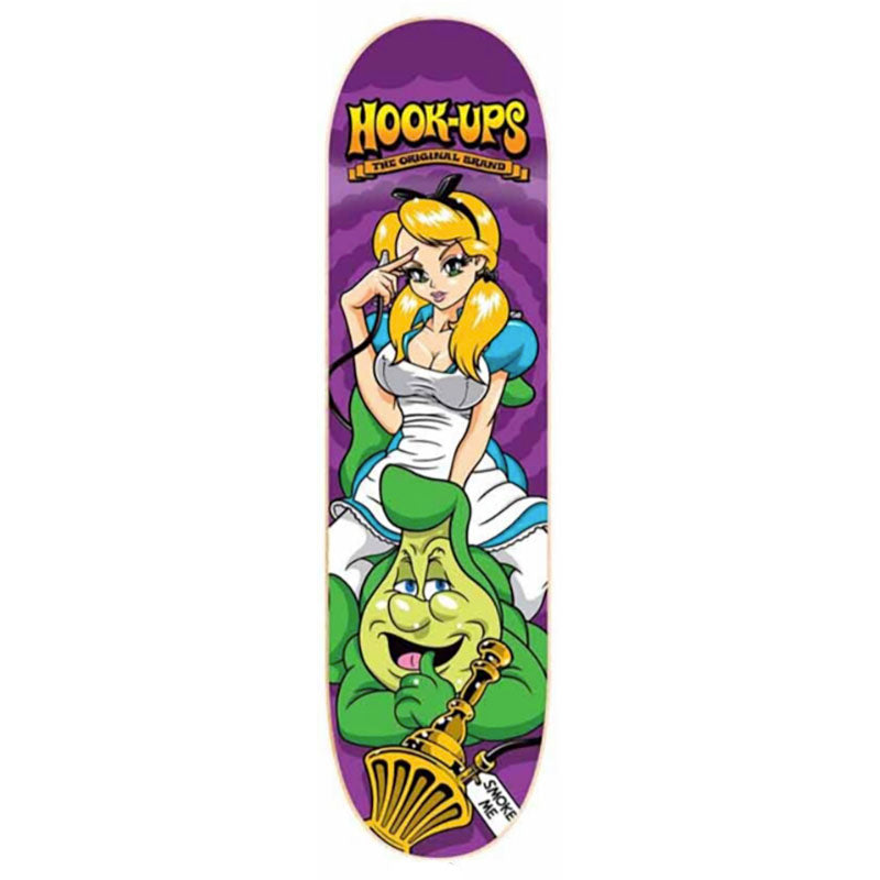 HOOK-UPS 8.0" x 31.75" Alice 2 Skateboard Deck