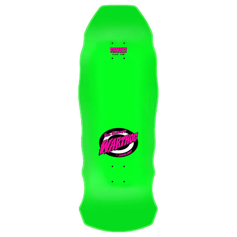 Santa Cruz 11" Rob Roskopp Warthog Freaks Skateboard Deck (August 2026 Release)