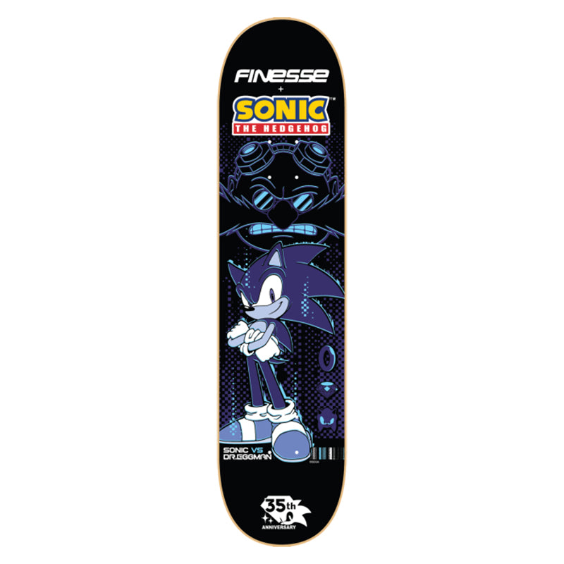 Finesse 8.6" SONIC VS EGGMAN Skateboard Deck