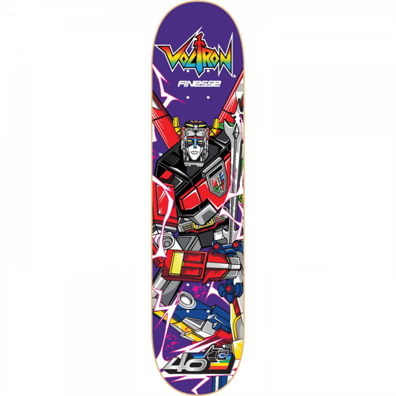 Finesse 8.12" VOLTRON 40TH Skateboard Deck
