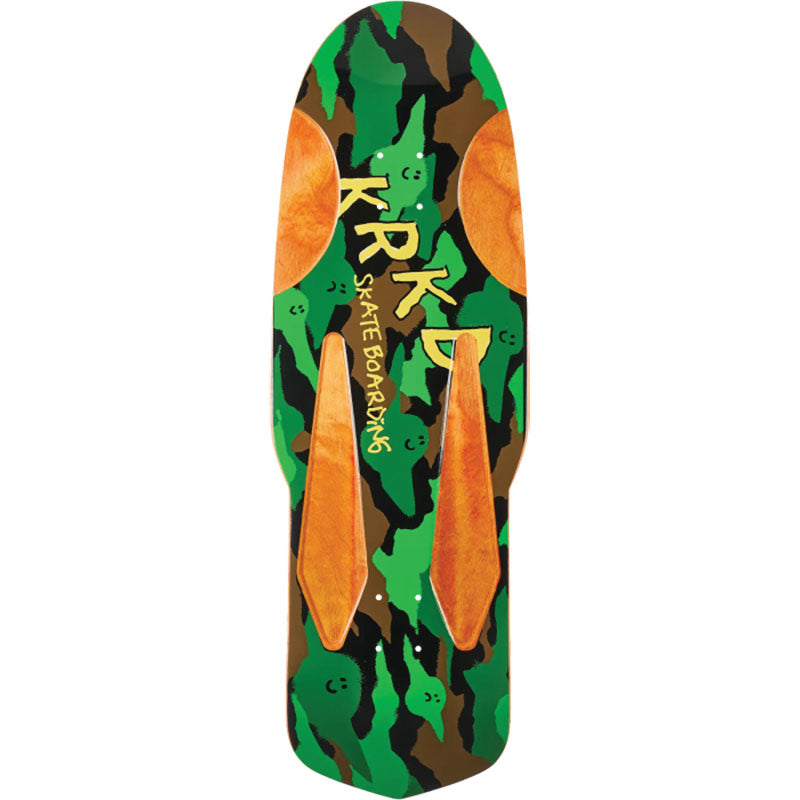 Krooked 10.75" x 33.95" KAMO DIAMOND QUADE Skateboard Deck