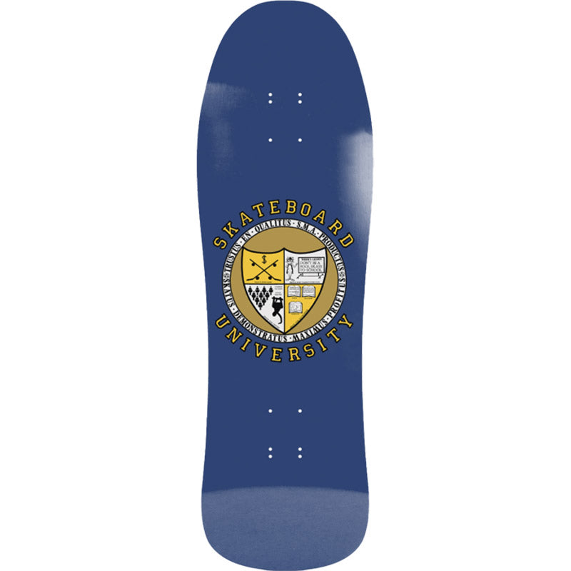 World Industries 8.5" UNIVERSITY NAVY EX7 Skateboard Deck