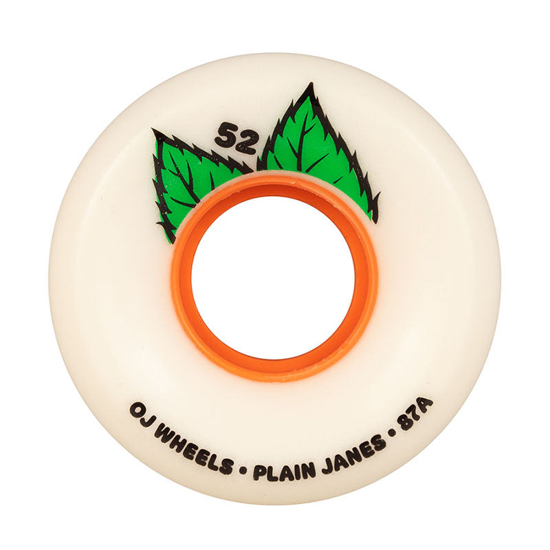 OJ 52mm 87a Plain Jane Keyframe Skateboard Wheels 4pk