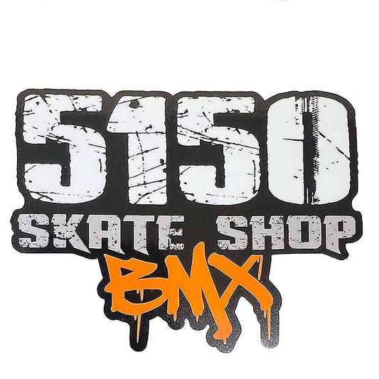 5150 Skate Shop BMX Sticker 8” x 5-3/4" Large 5150 Skate Shop