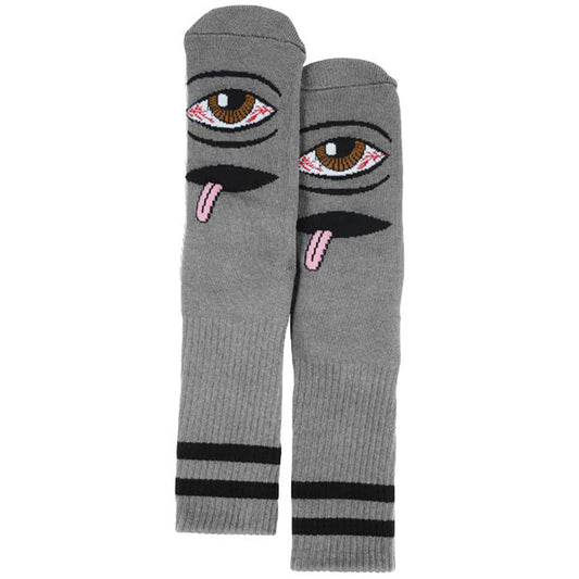 Toy Machine BLOODSHOT EYE GREY Socks 1pr