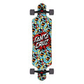 Santa Cruz Screaming Scratched Hand Dot 9.0" x 36" Drop Thru Cruiser Complete Longboard (Dylans Special)