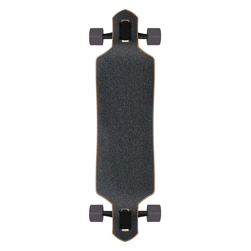 Santa Cruz Screaming Scratched Hand Dot 9.0" x 36" Drop Thru Cruiser Complete Longboard (Dylans Special)