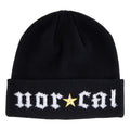 Nor Cal Medieval Beanie Long Shoreman Hat Black OS Unisex