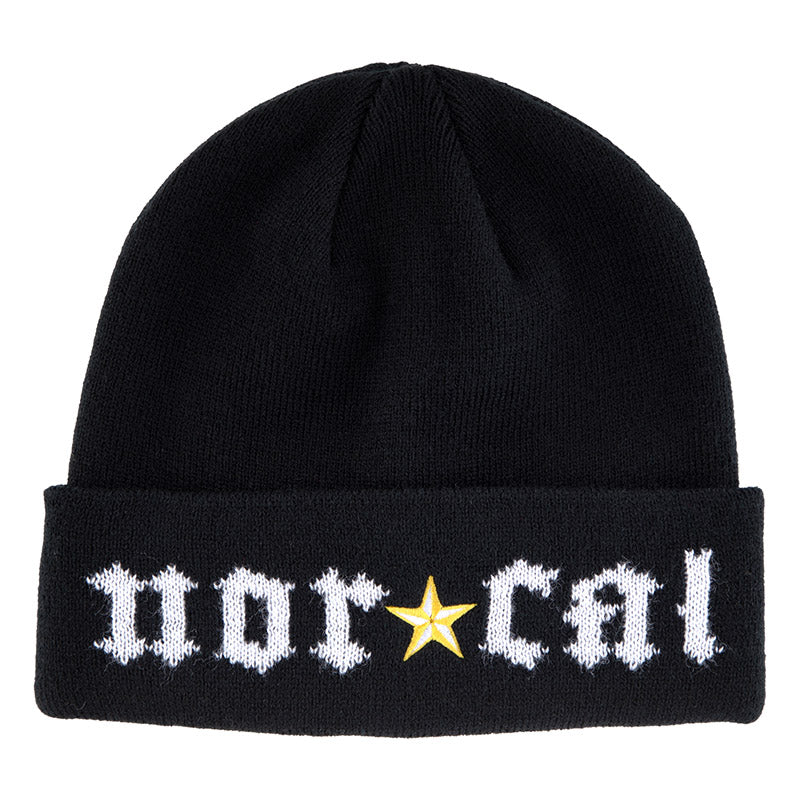 Nor Cal Medieval Beanie Long Shoreman Hat Black OS Unisex