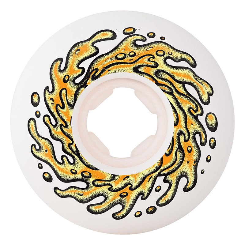 Slime Balls 45mm 99a OG Eggs Half Dozen Mini Chubbies White Skateboard Wheels 6pk