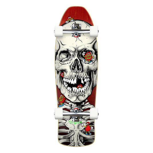 Santa Cruz Dot Dudes 10.32" x 34.0" Shaped Cruiser Complete Skateboard (Dylans Special)