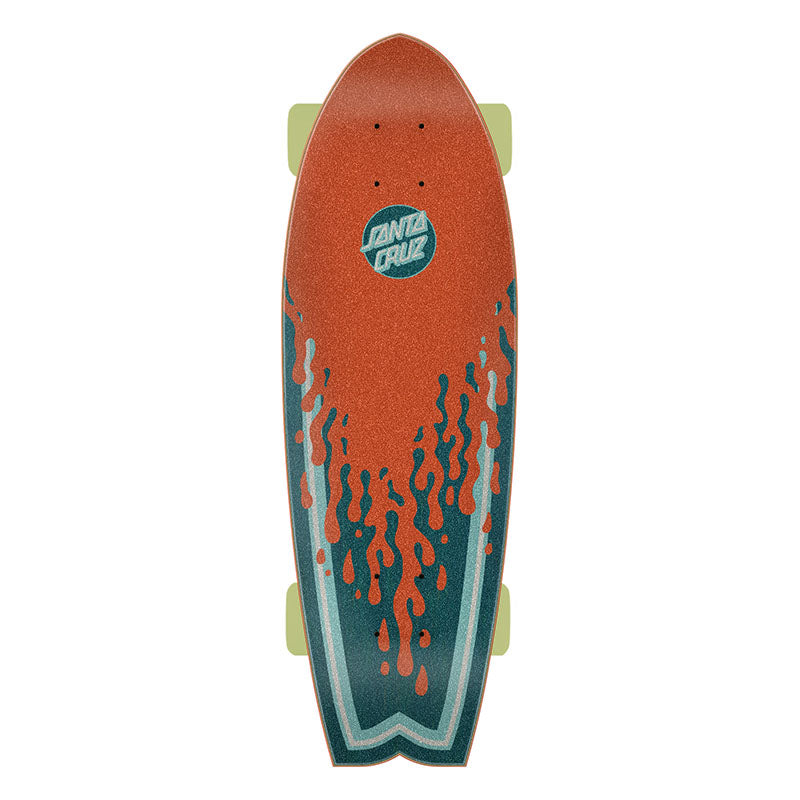 Santa Cruz Dead Shark 8.81" x 27.69" Shark Cruiser Complete Skateboard (Dylans Special)