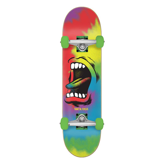 Santa Cruz Big Mouth Tie Dye Full 8.0" x 31.25" Complete Skateboard (Dylans Special)