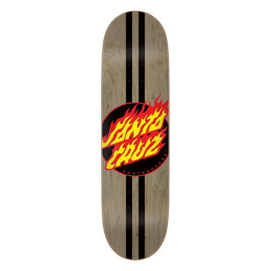 Santa Cruz 8.6" x 31.95" Flame Dot Skateboard Deck