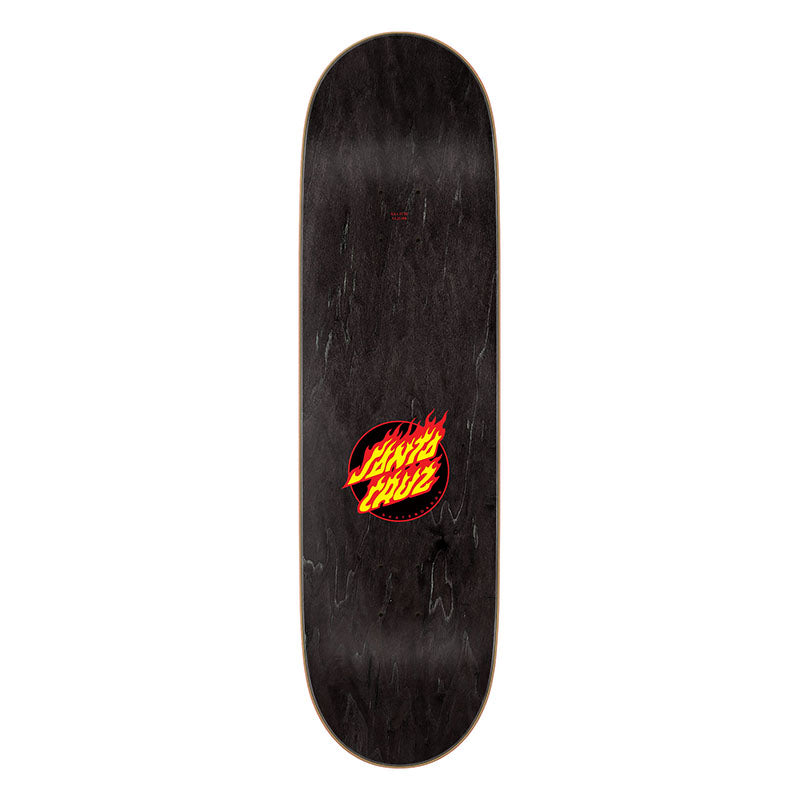 Santa Cruz 8.6" x 31.95" Flame Dot Skateboard Deck