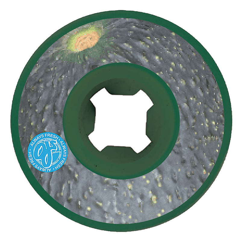 OJ  58mm Avocado Lil Doodies Green 99a Skateboard Wheels 4pk