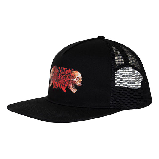 Creature Cannibal Corpse Snapback Structured Hat Black OS Unisex