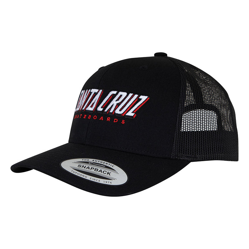 Santa Cruz Big Strip Snapback Structured Hat Unisex