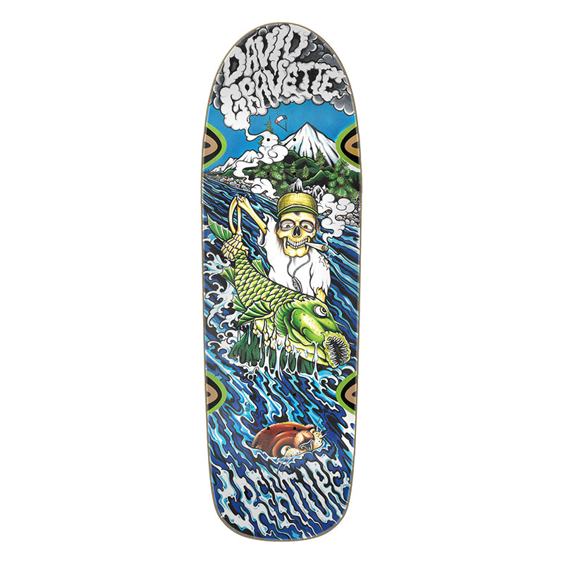 Creature 9.00" x 31.68" Gravette Hippie Falls Pro Skateboard Decks