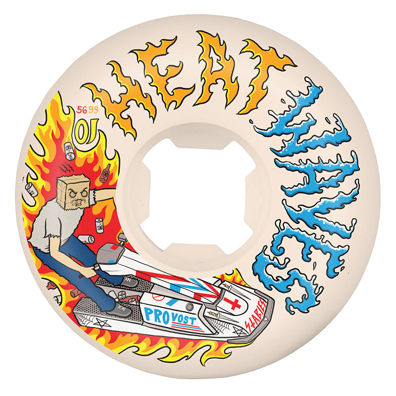 OJ 56mm 99a Collin Provost Elite White Full Combo Skateboard Wheels 4pk